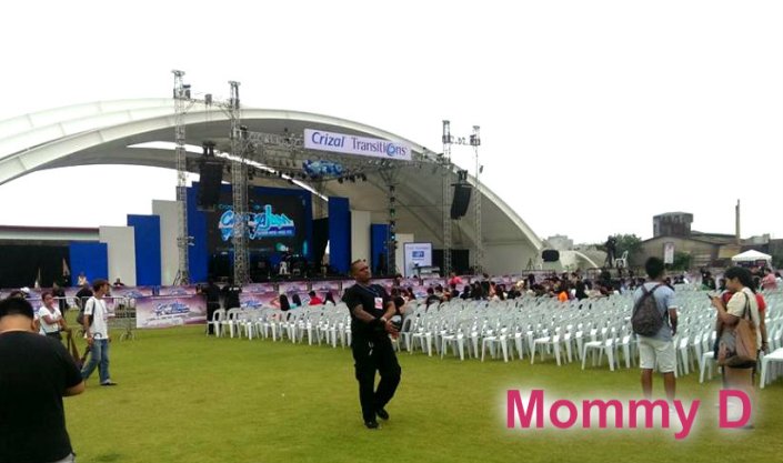 Globe Circuit Event Grounds hidden in the busy business district of Makati